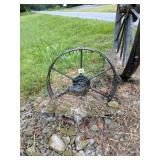 Antique Farm Implement Wheel