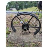 Antique Farm Implement Wheel