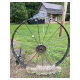 Antique Farm Implement Wheel