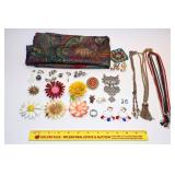 Group lot of vintage jewelry, see all photosk