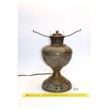 Vintage B & H (Brandley & Hubbard) Brass Oil Lamp