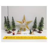 Group of Vintage Christmas Items     Located in