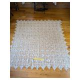 Vintage Crocheted Coverlet