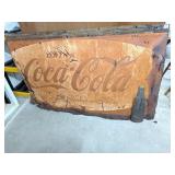 Vintage Coca Cola Metal Sign