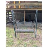 Wrought Iron Swing