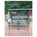 (2) Wrought Iron Patio Chairs