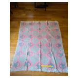 Vintage Basket Pattern Quilt