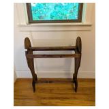 Wooden Quilt Rack