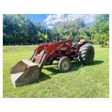 International 784 Diesel Tractor w/ Loader