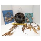 Decorative Native American Image on Drum & Dream