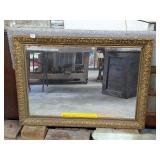 Large Mirror w/ wooden frame