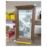 Mirror w/ wooden frame