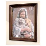 Framed Decor Print; measures approx. 14 1/2 in x