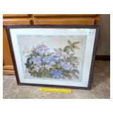 Framed Decor Print; measures approx. 29 1/2 in x