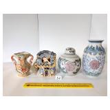 Group lot of decorative pottery      Located in