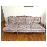 Vintage Sofa; approx. 84 in L; has some wear as