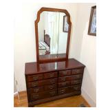American Drew Dresser w/ Mirror; measures approx.