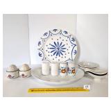 Group lot of ceramic tableware; Forstenberg oval