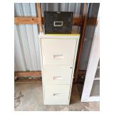 Metal Filing Cabinet & a single filing drawer