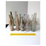 Group lot of Vintage Soda Bottles including RC