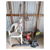 Group of Garage Items; Craftsman Blower is