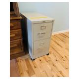 2-Drawer Metal Filing Cabinet - no key - Measures