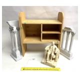 Assorted Décor includes Abe Lincoln, Columns and
