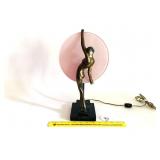 Electric Lamp - does work - Measures Approx. 14