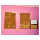 (2) 24 x 36 Corkboards and a Dry Erase /