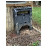 (3) Plastic Sawhorses - Located in Backyard