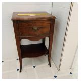 Vintage Table with 1-Drawer - Measures Approx.