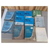Group of Vintage Automotive Manuals