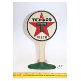 Cast Iron Texaco Door Stop