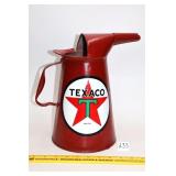 Vintage 1 Gallon Oil Can with Texaco Decal