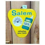 Vintage Salem Cigarettes Thermometer Sign -