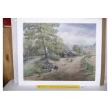 Fred Thrasher Print - The Old Home Place -