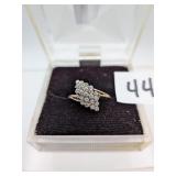 10K Gold Ring Missing (1) Stone, 2.3G Total Ring