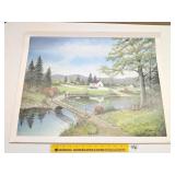 Fred Thrasher Print - Reflections -  Signed &
