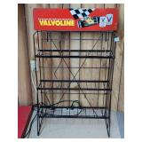 Valvoline Motor Oil Store Display Rack - Measures