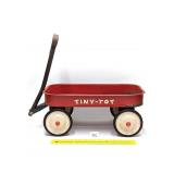 Small Vintage Tiny-Tot Wagon, has some damage