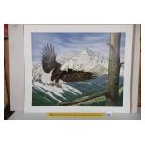 Tony Wilson Print - Touch the Sky -  Signed &
