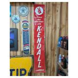Vintage Single Sided Kendall Motor Oil - Measures