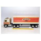 Vintage Nylint Smuckers Semi Truck and Trailer