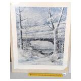 Fred Thrasher Print - The Old Rock House -