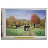 Fred Thrasher Print - Fall In The Foothills -