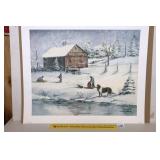 Fred Thrasher Print - A Country Tradition -