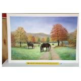 Fred Thrasher Print - Fall In The Foothills -