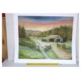 Fred Thrasher Print - Stripping Time -  Signed &