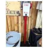 Fire Alarm Box with Stand - Measures Approx. 64