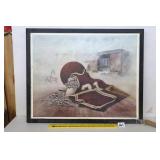Framed Fred Thrasher Print - Pulaski and Proud -
